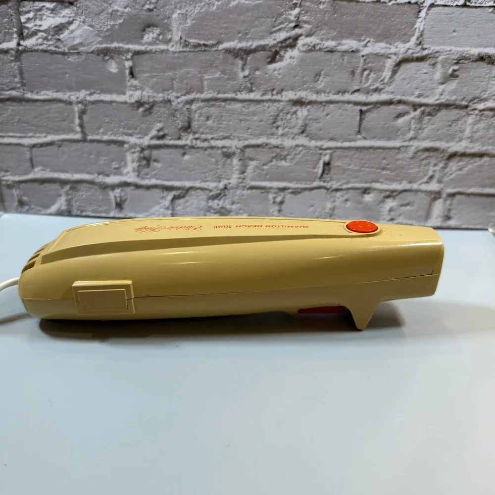 Vintage Hamilton Beach Scovill Model 291 Electric Knife Harvest Gold USA Works
